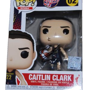 CAITLIN CLARK signed (INDIANA FEVER) WNBA #02 Funko Pop BECKETT BAS AE61918