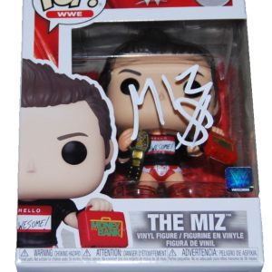 MICHAEL MIZANIN signed THE MIZ Money in the Bank Funko pop #169 BECKETT BU41125