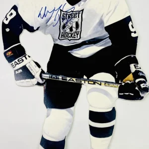 WAYNE GRETZKY Signed Autograph Plastic Cutout 12"x19" NHL JSA COA