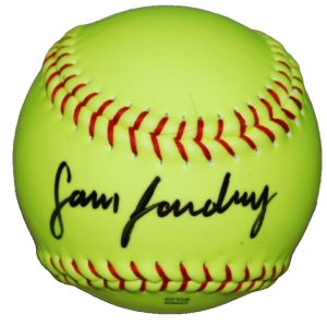 SAM LANDRY signed (VOLTS) OKLAHOMA SOONERS Softball 12" BECKETT BAS BU41348