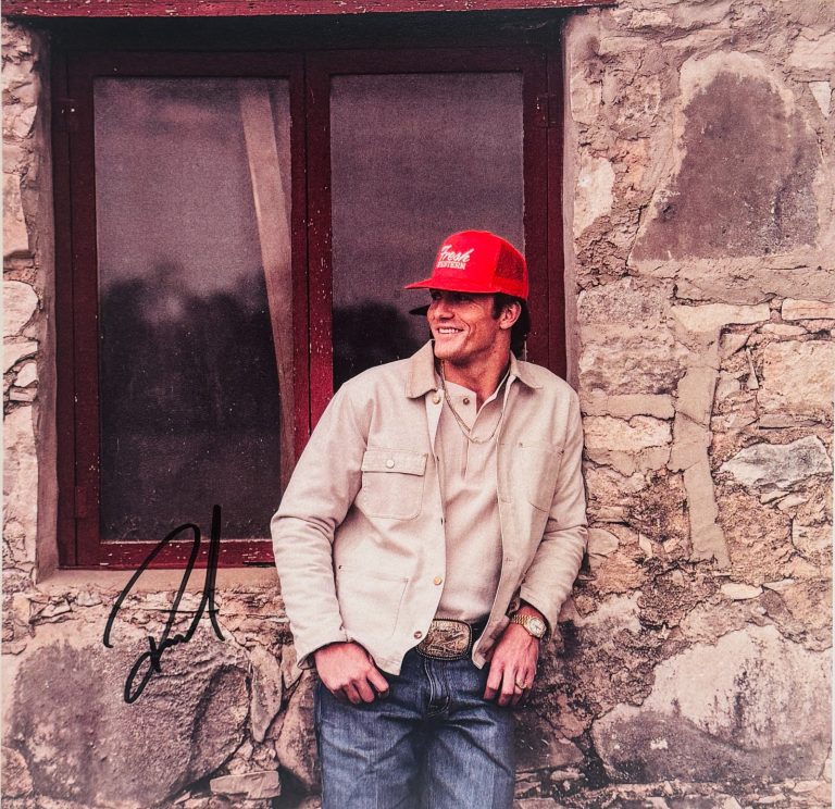 PARKER MCCOLLUM Signed Autograph LP Insert Country Music JSA COA