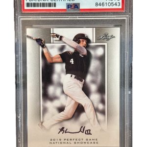 ROBERT HASSELL III signed (Washington Nationals) Perfect Game Card PSA 84610543