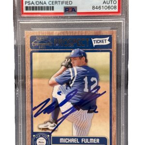 MICHAEL FULMER signed (Seattle Mariners) Topps 2011 Playoff Card PSA 84610608