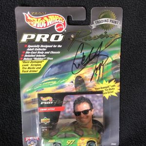 Chad Little Signed Hot Wheels Pro Racing John Deere 1:64 Scale Stock Car