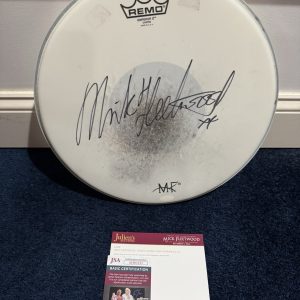 Awesome Personally Owned + Stage Used Mick Fleetwood Remo Drum Head From Estate