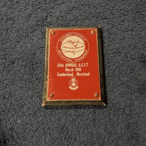 Personally Owned Lawrence Moten Award Syracuse University Basketball Signed