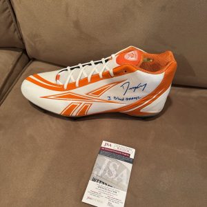 Signed Autographed Dwight Freeney Cleat JSA Syracuse - I Bleed Orange