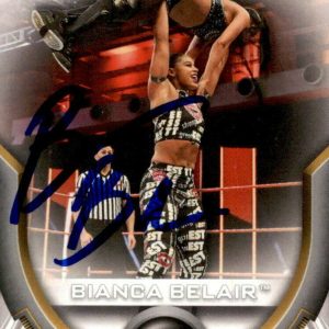 Bianca Belair Signed 2020 Topps WWE Raw Card #RC-8