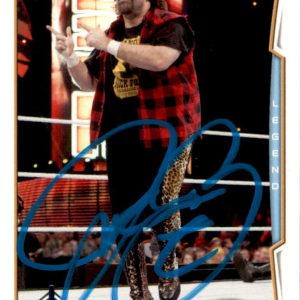 Mick Foley Signed 2014 Topps WWE Card #106