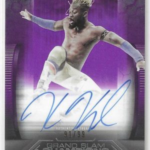 Kofi Kingston 2021 Topps WWE Undisputed  Autograph Purple Card GA-KK 91/99