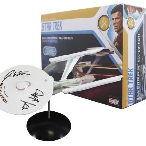 William Shatner Star Trek "Captain Kirk" Signed U.S.S. Enterprise Model BAS W