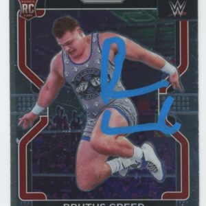 Brutus Creed WWE Authentic Signed 2022 Panini Prizm #144 RC Card BAS #BS86650