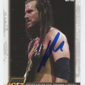 Adam Cole WWE Authentic Signed 2021 Topps #39 Card BAS #BS86643