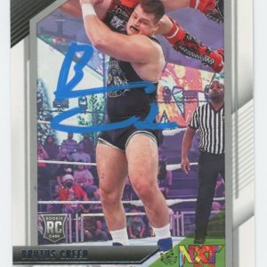 Brutus Creed WWE Authentic Signed 2022 Panini NXT #45 Rookie Card BAS #BS86644