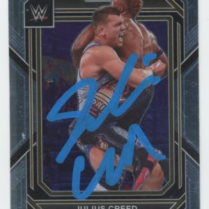 Julius Creed WWE Authentic Signed 2023 Panini Prizm # 196 Card BAS #BS86653