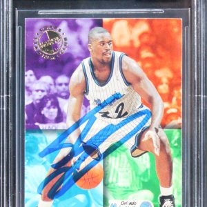 Magic Shaquille O'Neal Signed 1994 Stadium Club MO 50 #1 Card Auto 10! BAS Slab