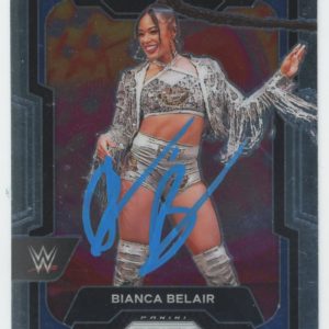 Bianca Belair WWE Authentic Signed 2024 Panini Prizm #130 Card BAS #BS86681