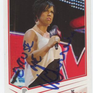 Vickie Guerrero WWE Authentic Signed 2013 Topps #42 Card BAS #BS86695