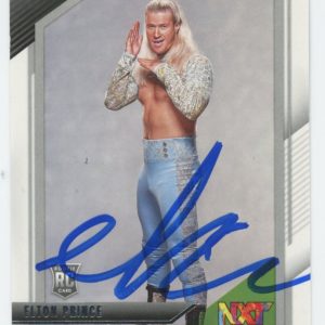WWE Elton Prince Authentic Signed 2022 Panini NXT #98 Rookie Card BAS #BS86880