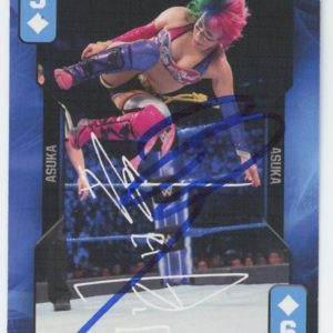 Asuka WWE Authentic Signed 2019 Evolution Divas Card BAS #BS86673