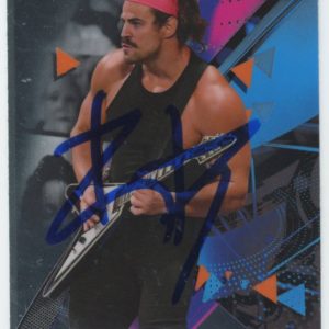 WWE Rick Boogs Authentic Signed 2021 Topps #64 Rookie Card BAS #BS86702