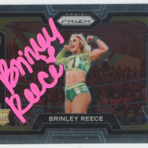 Brinley Reece WWE Authentic Signed 2024 Panini Prizm #36 Card BAS #BS86882