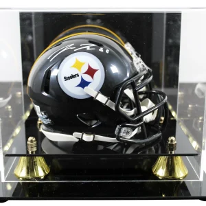Steelers Pat Freiermuth Authentic Signed Speed Mini Helmet W/ Case BAS Witnessed