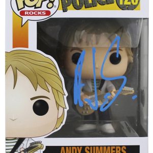 Andy Summers The Police Signed #120 Funko Pop Vinyl Figure BAS #BU55096