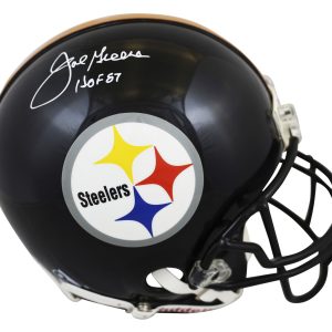 Steelers Joe Greene "HOF 87" Signed Full Size Proline Helmet BAS Wit #3W142133