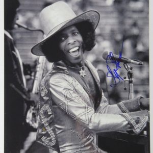 Sly Stone SLY & THE FAMILY STONE Signed Autograph Auto 11x14 Photo JSA BAS