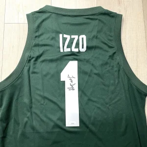 COACH TOM IZZO SIGNED MICHIGAN STATE SPARTANS JERSEY JSA CERT