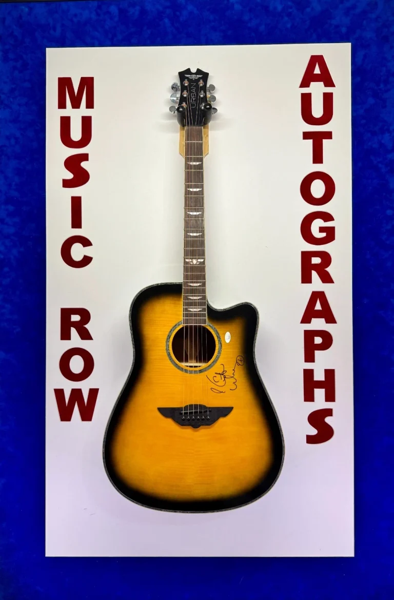 KEITH URBAN Signed Autograph 