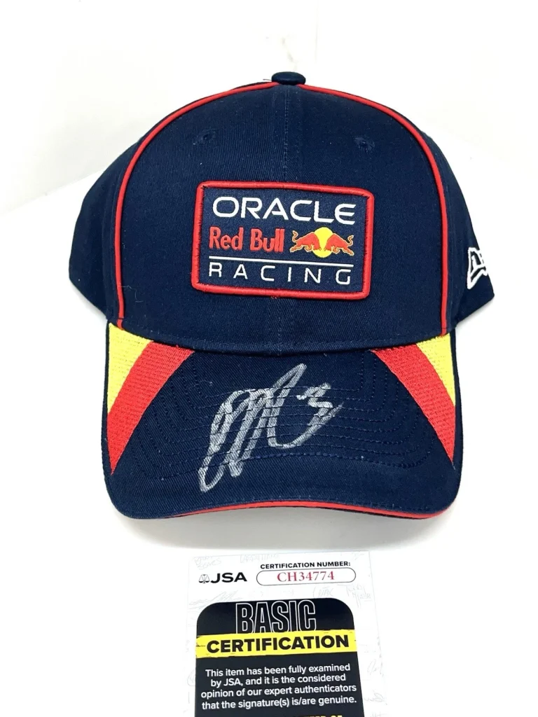 Daniel Ricciardo Hand Signed Redbull Hat Formula 1 F1 JSA Cert