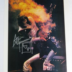 Ace Frehley KISS Signed Autograph Auto 17x23 Poster JSA