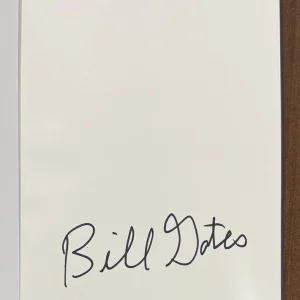 SIGNED Bill Gates Source Code My Beginnings HC Book Beckett BAS COA AUTOGRAPH