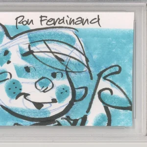 Ron Ferdinand AUTOGRAPH Dennis The Menace ORIGINAL Drawing SIGNED PSA DNA COA