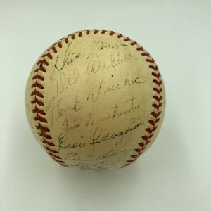 1951 Philadelphia Phillies "Whiz Kids" Team Signed NL Baseball PSA DNA COA