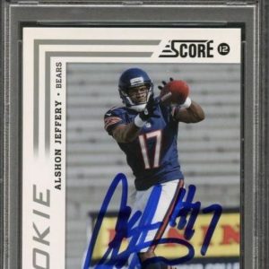 2012 Score #302 Alshon Jeffery Signed Card PSA Slabbed Auto RC
