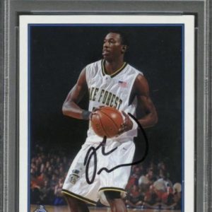 2003-04 TOPPS #249 Josh Howard Signed Card AUTO PSA/DNA Slabbed