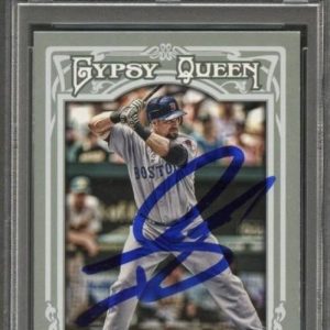 2013 Topps Gypsy Queen #274 Jonny Gomes Signed Card PSA Slabbed Auto