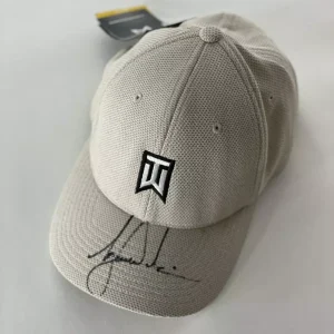 TIGER WOODS SIGNED AUTOGRAPH TW NIKE HAT - GOLF GREAT & MASTERS CHAMPION W/ JSA