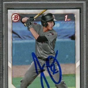 2018 Bowman Draft #BD-29 Jonathan Ornelas Signed Card PSA Slabbed Auto Grade 10