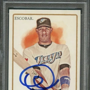 2011 Topps Allen and Ginter #186 Yunel Escobar Signed Card PSA/DNA Slabbed Autog