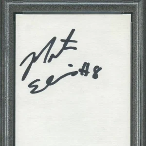Monta Ellis Signed Cut PSA/DNA Slabbed Auto 10 Warriors