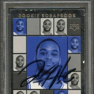 2004-05 Upper Deck Rookie Scrapbook #RS10 JAMEER NELSON Signed Card AUTO PSA Sla