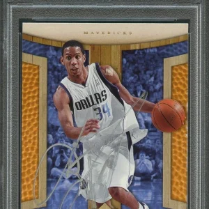 2006-07 Upper Deck Hardcourt #19 Devin Harris Signed Card AUTO PSA Slabbed