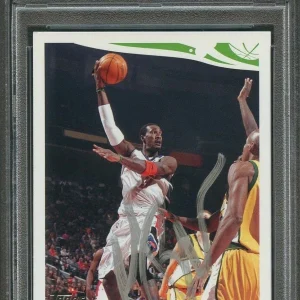 2005 Topps #149 Gerald Wallace Signed Card AUTO PSA Slabbed Bobcats