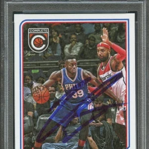 2015-16 Panini Complete #210 Jerami Grant Signed Card AUTO PSA Slabbed 76ers