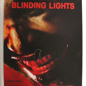 THE WEEKND SIGNED AUTOGRAPH 24X30 CONCERT TOUR POSTER - BLINDING LIGHTS, RARE!