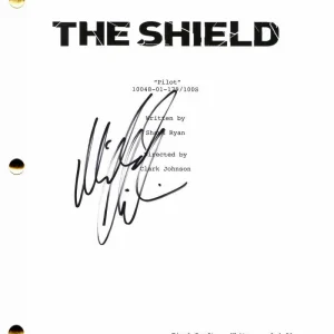 MICHAEL CHIKLIS SIGNED AUTOGRAPH THE SHIELD PILOT SCRIPT - AMERICAN HORROR STORY